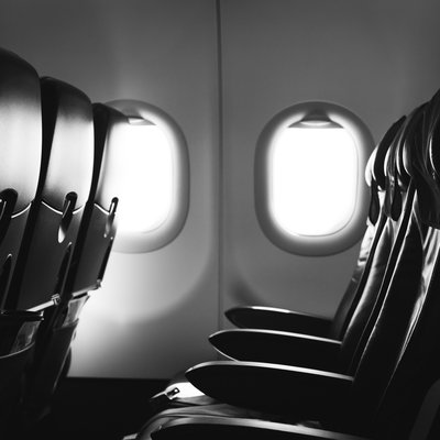 Sitze in einer Flugzeugkabine