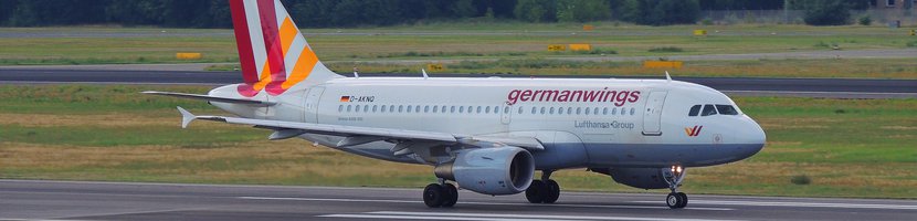Germanwings Maschine auf Rollfeld