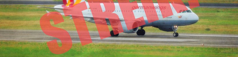 Mehr als 200 Germanwings-Flüge sind ausgefallen