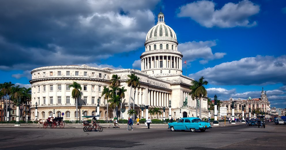 Das Kapitol in Havanna, Kuba.