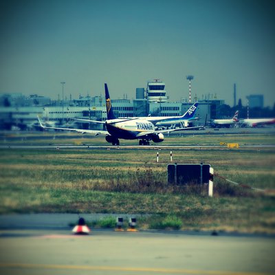 Ryanair landet auf Flughafen Düsseldorf (DUS)